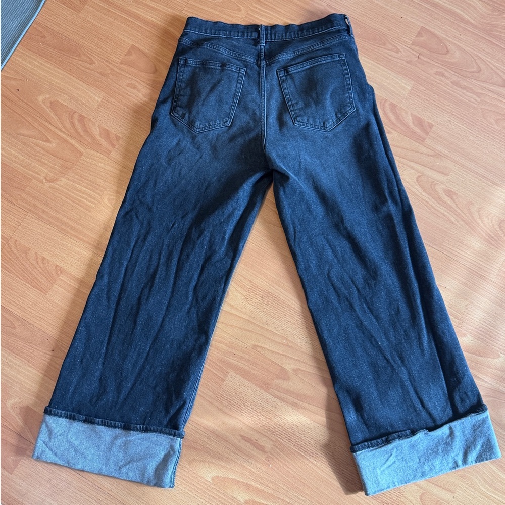 GAP “Stride” Wide-Leg Jeans